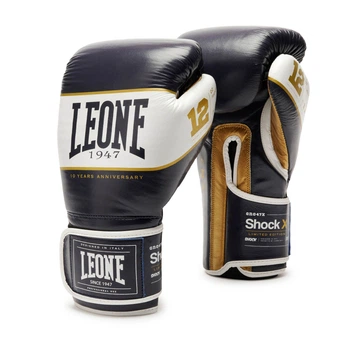 Боксерські рукавички Leone Shock X Blue 14 ун. (3579_500207)