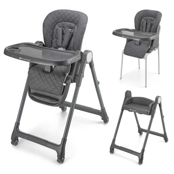 Стульчик для кормления Kinderkraft Tulo Grey (KHTULO00GRY0000)