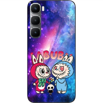 Силиконовый чехол SMTT для Infinix Hot 60 Pro (X6885) в стиле Labubu Приключения