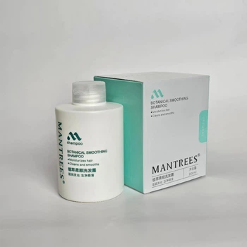 Шампунь для волос с растительными экстрактами Manterees Botanical Smoothing Shampoo 200 мл