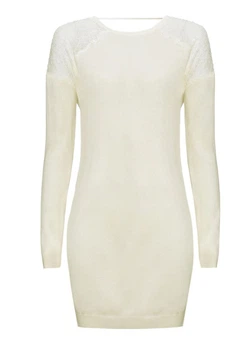 Свитер-туника женский Asos ангоровый молочный, размер M (STK000122-30)