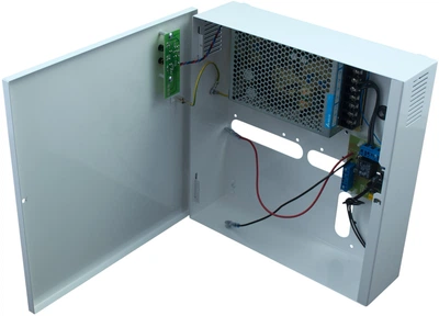 Zasilacz buforowy w szafce naściennej MW Power 12 V/6.8 A miejscie na baterię 12 V /7 Ah ZBF-12V-7A-7Ah (5902135118955)