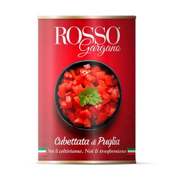 Томаты Rosso Gargano Cubettata di Puglia 400 г