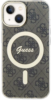 Панель Guess IML 4G MagSafe для Apple iPhone 15/14/13 Brown (3666339194581)
