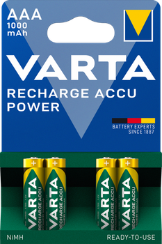 Акумулятор Varta AAA 1000mAh Ni-MH (4 шт.)