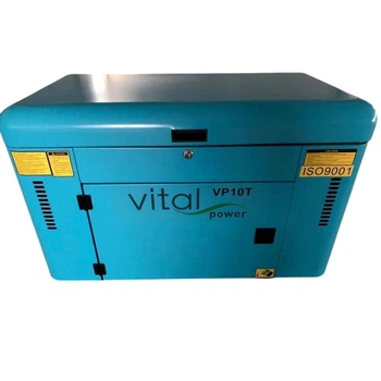 Дизельный генератор VitalPower в кожухе 10 кВт +Электростартер +AVR