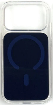 Чохол iPhone 17 Pro Color MagSafe blue