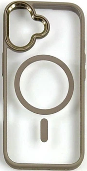 Чохол iPhone 17 Crystal Case with MagSafe rose gold