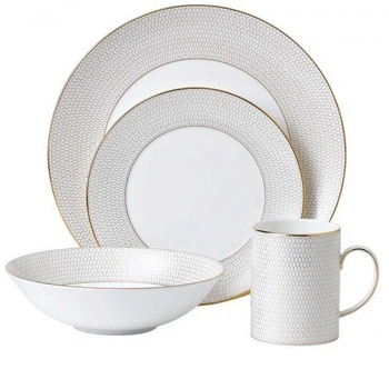 Столовий сервіз Wedgwood Gio Gold 4 предмети 1 особа (701587424233)