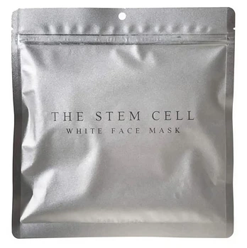 KOR JAPAN The Stem Cell White Face Mask осветляющая маска со стволовыми клетками, 30 шт