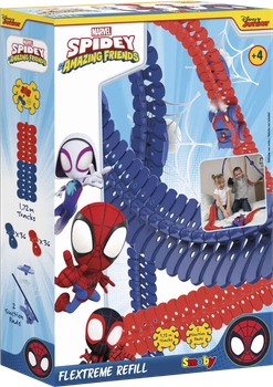 Tor samochodowy Smoby Spidey i Superprzyjaciele 72 elementy (3032161809199)