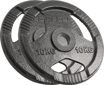 Набір олімпійських дисків Rebel Active гумові 2 x 10 кг (5901890118552)