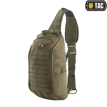Тактичний рюкзак однолямковий сумка через плече M-Tac Armadillo Ranger Green Зелений (9156)