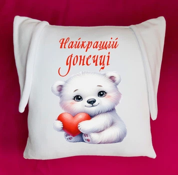 Подушка з вушками для донечки(ПзВд01)