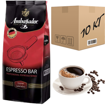 Кофе в зернах Ambassador Espresso Bar 1 кг (ящик 10кг)
