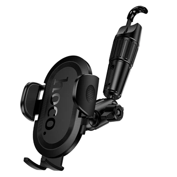Автомобільний тримач Hoco H88 Rally ultra-thin car holder (rear view mirror) Black