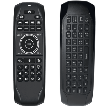 Пульт дистанційного керування G7V PRO Air mouse USB 2.4G (гіроскоп + мікрофон + клавіатура) EN/RU
