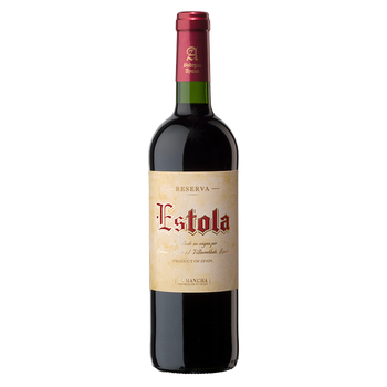 Вино Estola Резерва Estola D.O. La Mancha красное сухое 13.5% 0.75 л (8410479510214)