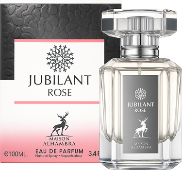 Парфумована вода для жінок Maison Alhambra Jubilant Rose 100 мл (6291107459370)