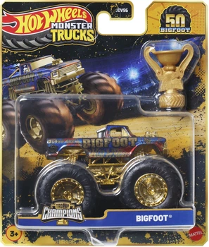 Машинка-позашляховик Hot Wheels Monster Trucks серії Бігфут - чемпіон з кубком в асортименті (JDV96)