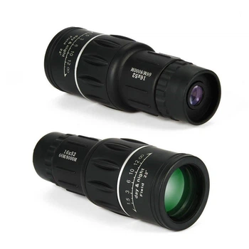 Монокуляр Bushnell 16x52, 16-кратное увеличение, ударопрочный, с двойной фокусировкой