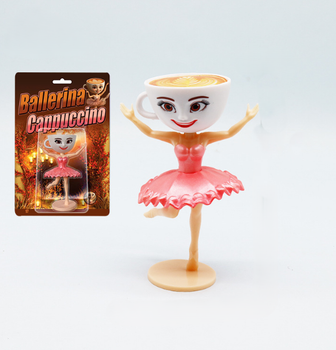Фігурка колекційна Балерина Капучіно Ballerina Cappuccina італійський мем 11 см на підставці (SVS)