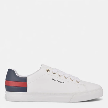 Женские кеды низкие Tommy Hilfiger 435665257 38 (7.5) 24 см Белые (1159814923)