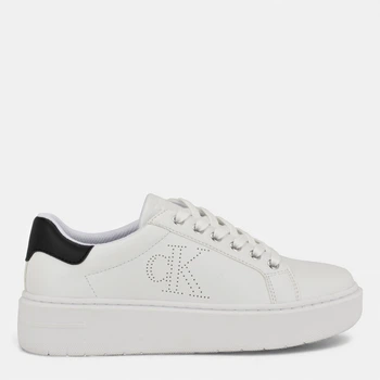 Женские кеды низкие Calvin Klein 654673982 40.5 Белые (1159824136)