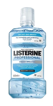 Ополіскувач для ротової порожнини професійний "Свіжий подих+" - Listerine Professional Fresh Breath+ 500ml (1338900-1682034847-2)