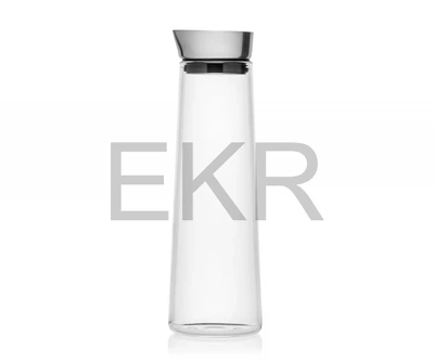 Графін скляний зі сталевим корком 1.2л Kamille KM-9032