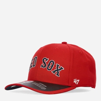 Кепка летняя 47Brand Dp BOne Sizeton Red Sox B-Repsp02Wbp-Rd One Size Красная (196895497190)