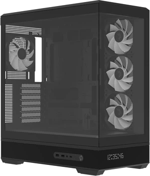 Корпус AeroCool P500B Digi-BK-v1 Black (ACCM-PN09143.11)
