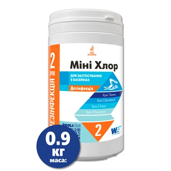 Мини Хлор, таблетки 20 г для шоковой дезинфекции Water World Window, 0,9 кг