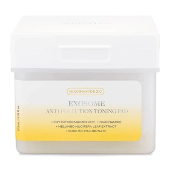 Очисні тонізувальні педи — APOTHE Exosome Anti-Pollution Toning Pad, 70 шт.