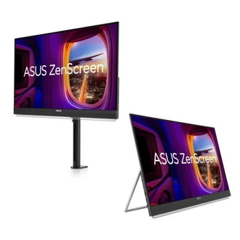 Монитор портативний Asus 27" ZenScreen mb27acf hdmi, usb-c, mm, ips, 2560x1440, 100Hz, sRGB 99%, AdaptiveSync, Pivot, C-Clamp Arm 90lm0au5-b01a71