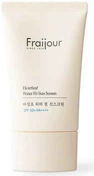 Сонцезахисний зволожуючий крем для обличчя - Fraijour Heartleaf Water Fit Screen SPF 50+ 50ml (1349497-2090670053-2)