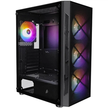 Корпус 1stPlayer XP-BK-4F1 Чорний 750W (XP-BK-4F1-PS-750FK-EU)