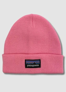 Молодежная шапка бини с нашивкой Patag One-size Розовый