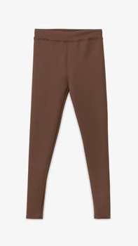 Лосины однотонные для девочки Lizi SY320 134 см Коричневый shop (2000999365775)
