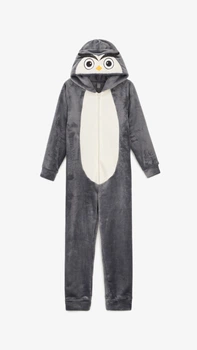 Пижама кигуруми для мальчика Dexters d417 Owl 116-122 см Серый shop (2000999365515)