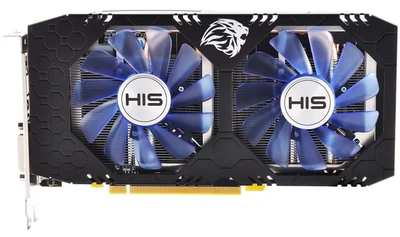 Видеокарта HIS AMD Radeon RX 570 8Gb IceQ X ((HS-570R8LCNR) (HS-570R8LCNR) (GDDR5, 256 bit, PCI-E 3.0 x16) Б/у