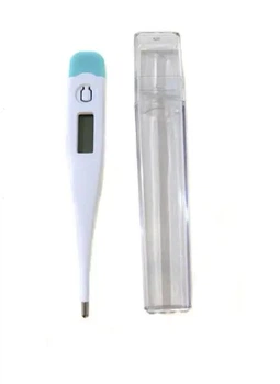 Электронный детский (цифровой) градусник BLIP2 LCD 0,1С 12,3 х 1,7 х 0,9 см с звуковым сигналом по окончанию работы и кейсом для хранения
