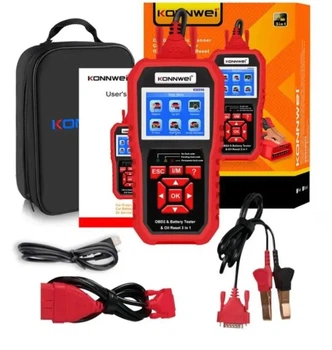 Профессиональный автотестер автосканер KW890 OBD-II и CAN сканер Konnwei