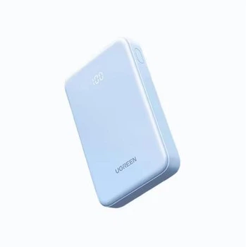 Портативний павербанк Ugreen PB508 20000 mAh 22.5 Вт з швидкою зарядкою Універсальний Power Bank для телефона, ноутбука та Wi-Fi роутера Блакитний