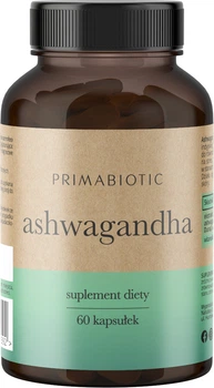 Дієтична добавка Primabiotic Ashwagandha 60 капсул (5904538691592)