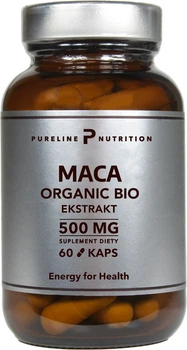 Дієтична добавка MedFuture Pureline Nutrition Мака органічний біо екстракт 500 мг 60 капсул (5907589312843)