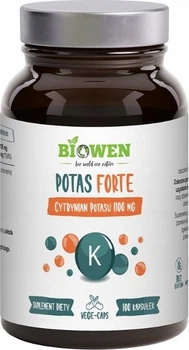 Suplement diety Biowen Potas Forte 100 kapsułek (5904806120632)