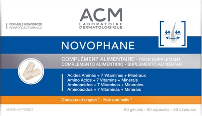 Дієтична добавка ACM Laboratoire Novophane 60 капсул (3760095254463)