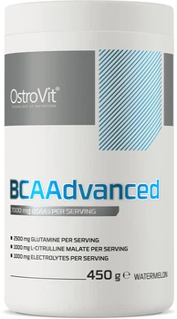 Suplement diety OstroVit BCAAdvanced Smak arbuzowy 450 g (5903933913124)