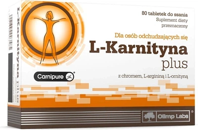 Suplement diety Olimp L-Karnityna Plus 80 tabletek (5901330003585)